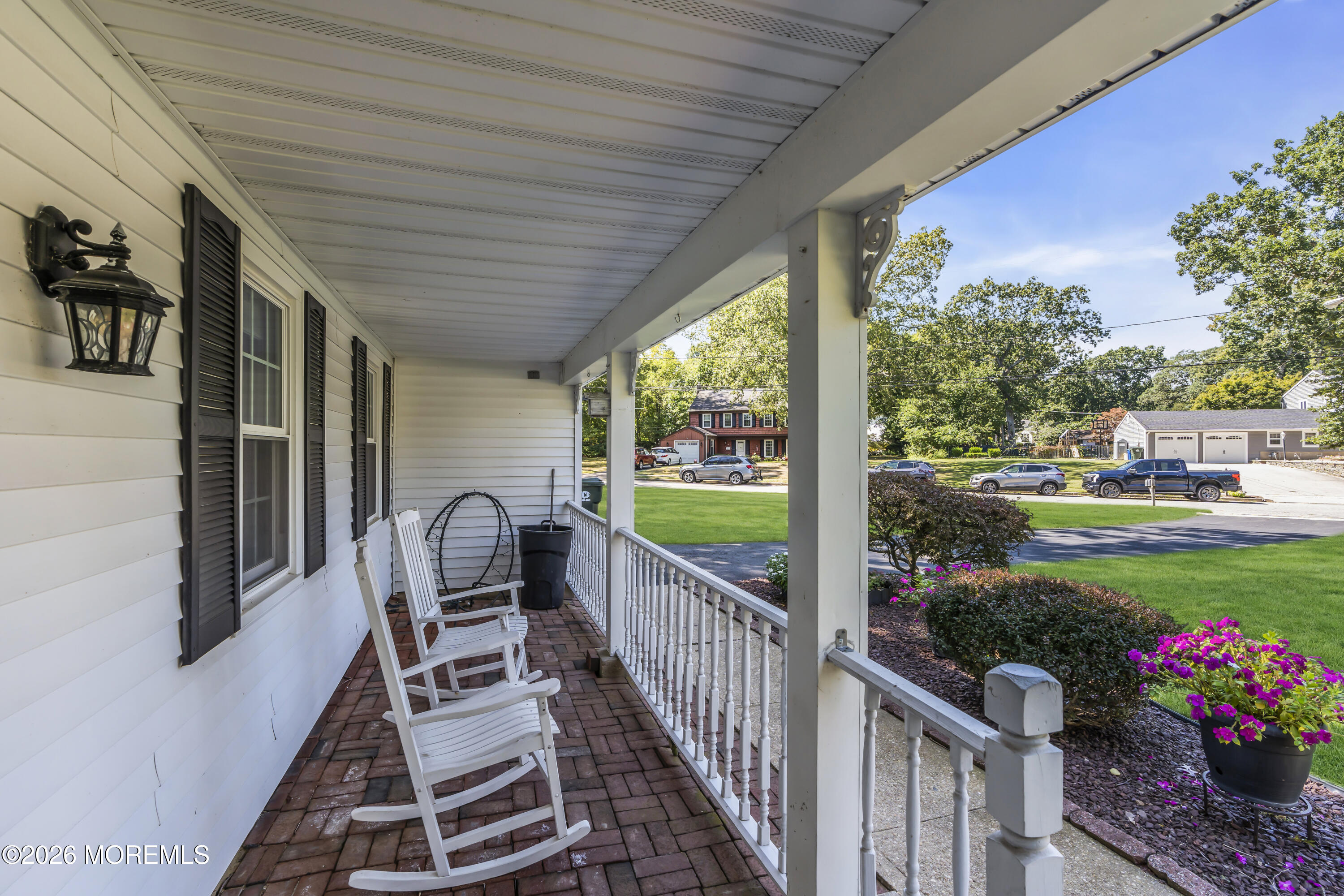 18 Claire Circle Howell, NJ 07731 - Photo 4 of 41 a view of a porch with furniture and garden