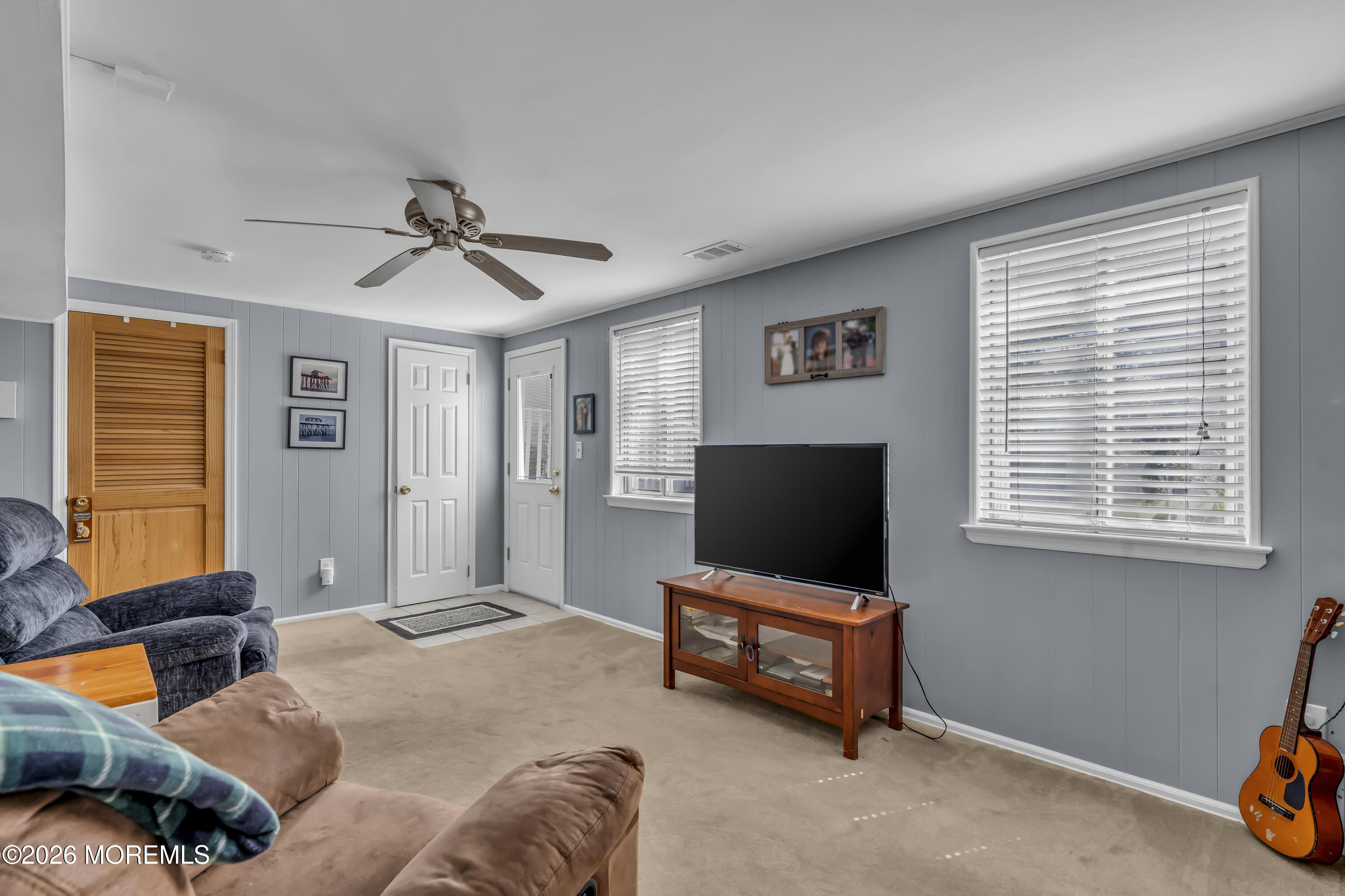18 Claire Circle Howell, NJ 07731 - Photo 7 of 41 a bedroom with furniture and a flat screen tv