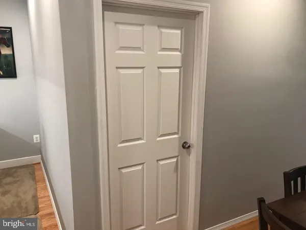 a view of front door