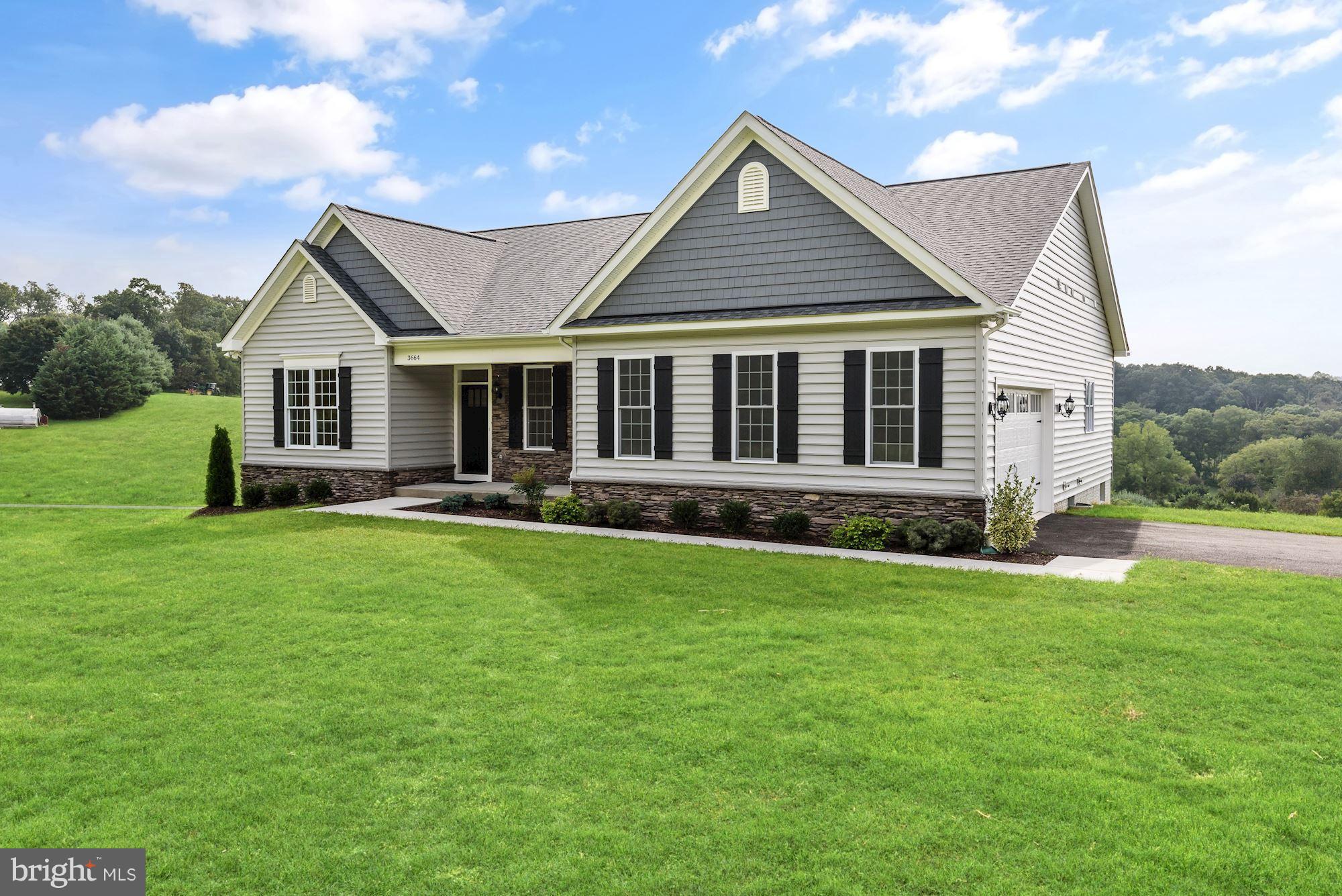 3664 Hooper Road New Windsor, MD 21776 - Photo 1 of 30 a view of a house with backyard and garden