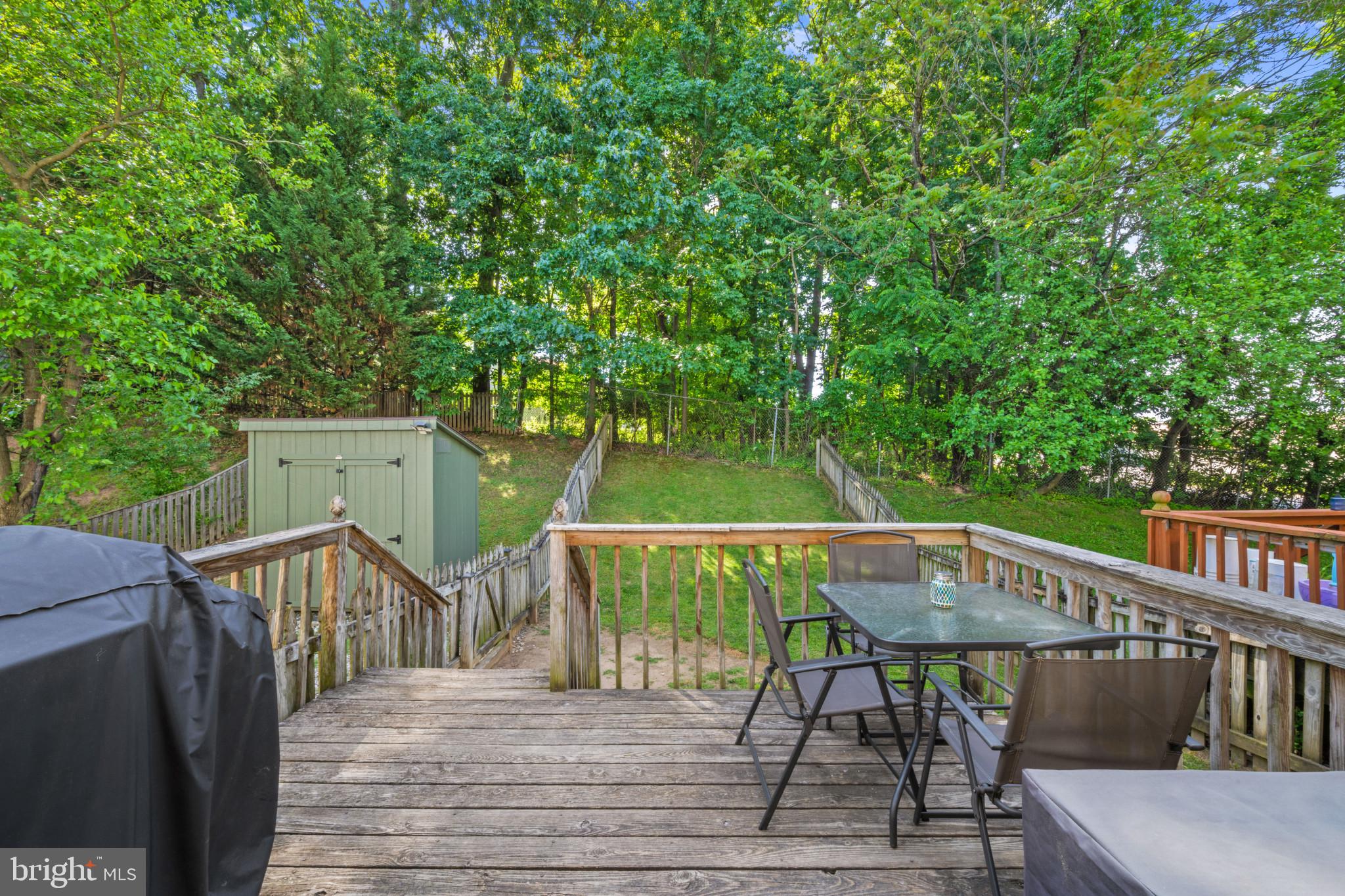 603 St Georges Station Road Reisterstown, MD 21136 - Photo 28 of 34 Deck overlooking the back yard