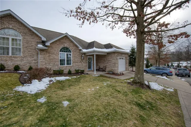 a view of a house with a patio