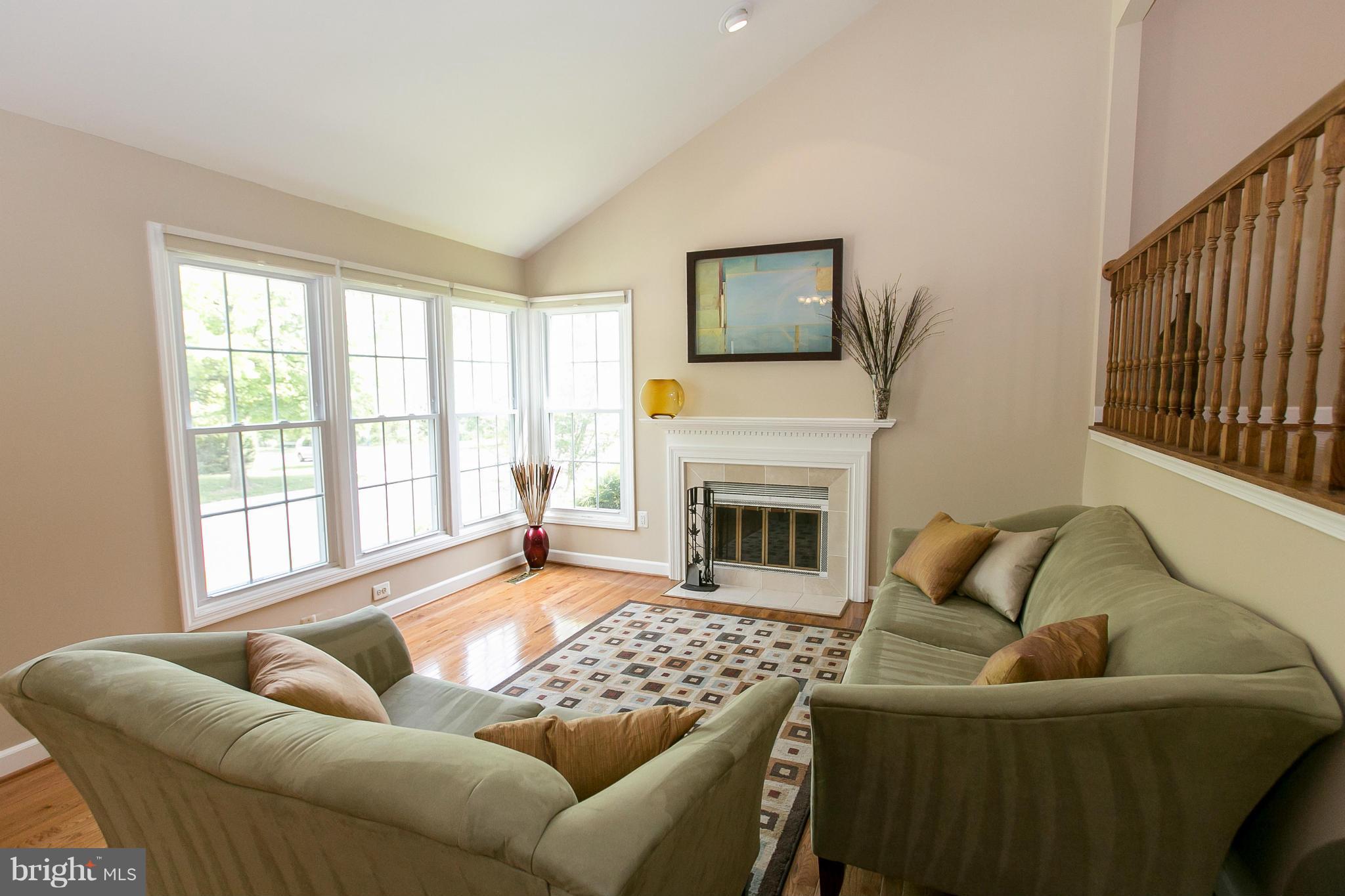 2913 Memory Lane Silver Spring, MD 20904 - Photo 8 of 28 a living room with furniture and a fireplace
