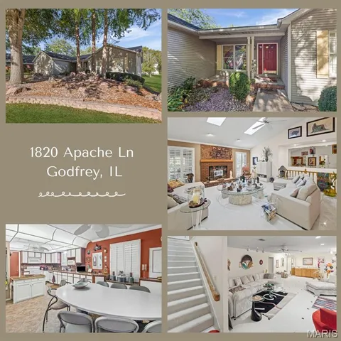 $320,000 | 1820 Apache Lane, Godfrey, IL 62035