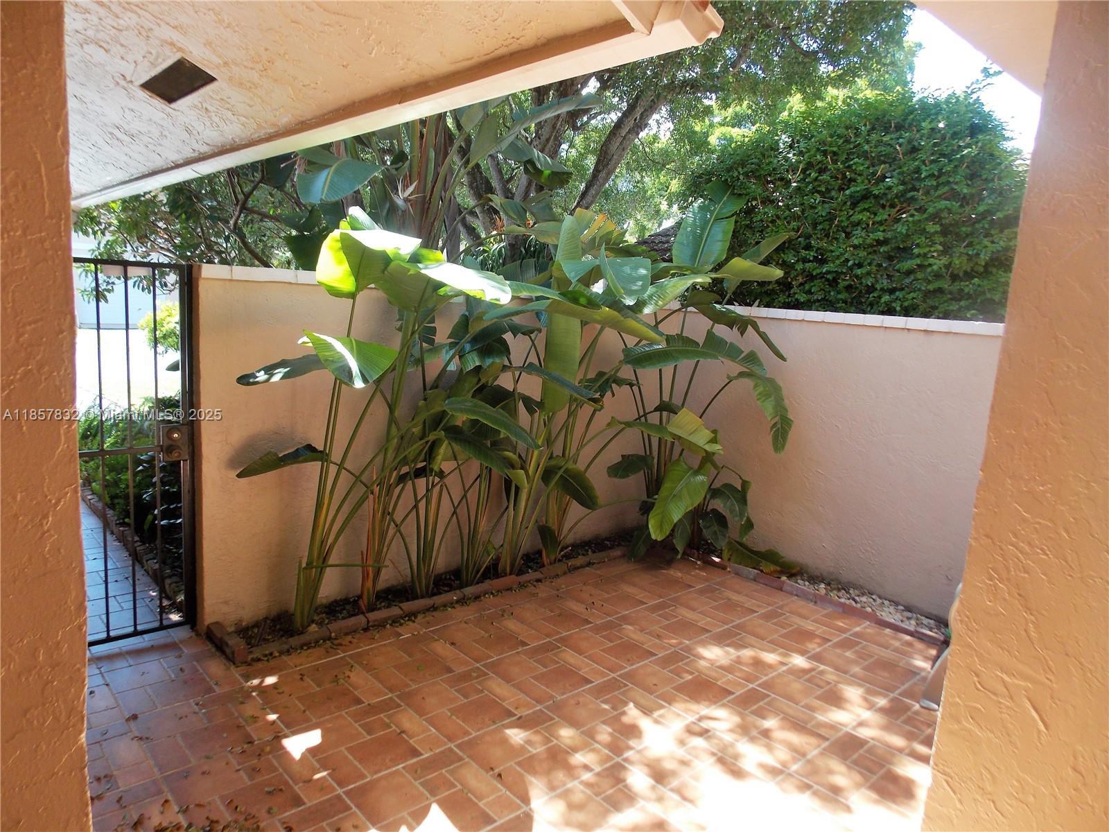 8906 Southwest 113th Pl Circle East Miami, FL 33176 - Photo 14 of 15 a side view of a garden