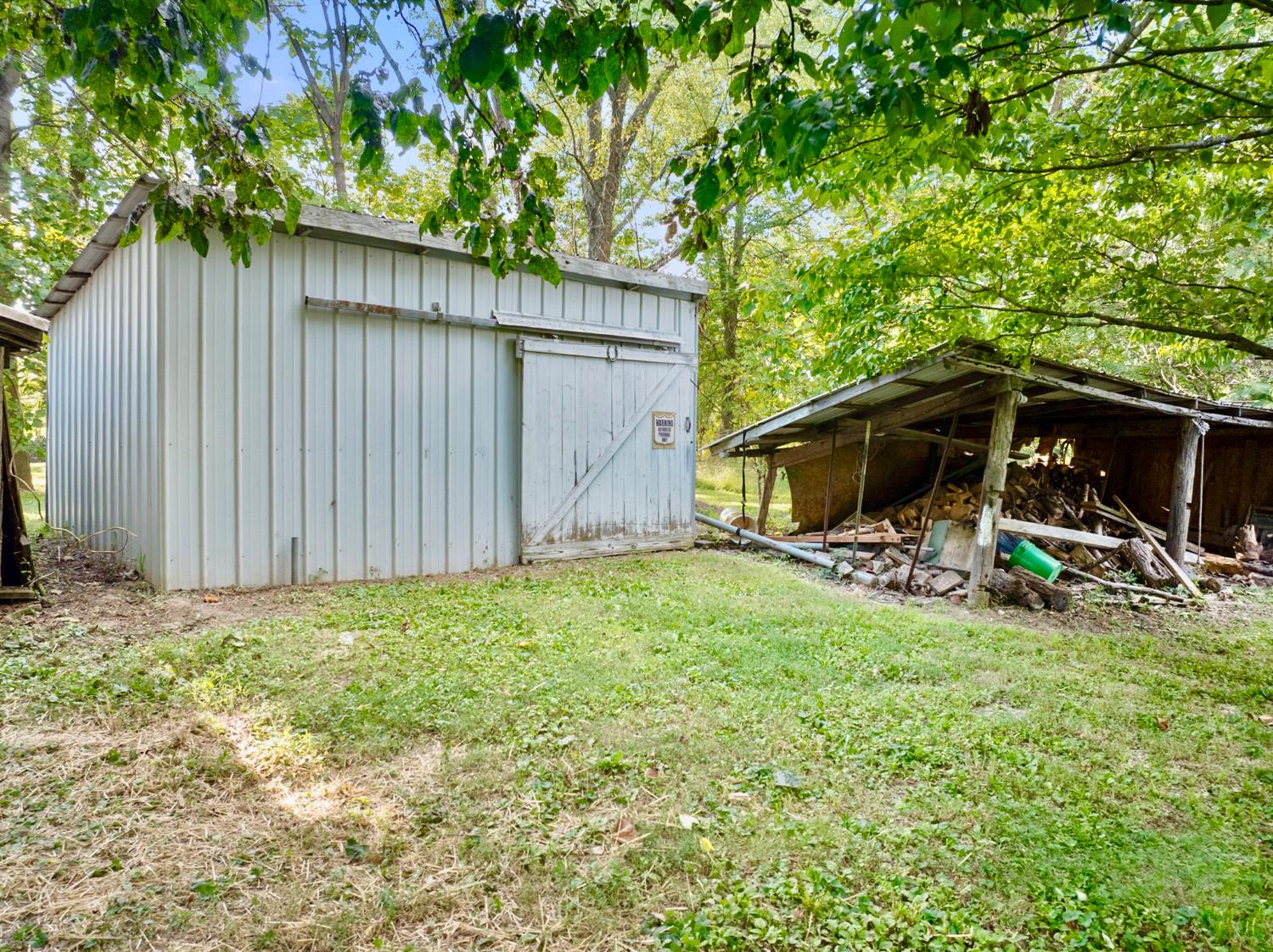 2654 Green Valley Road Vevay, IN 47043 - Photo 14 of 48 Shed with Slider door