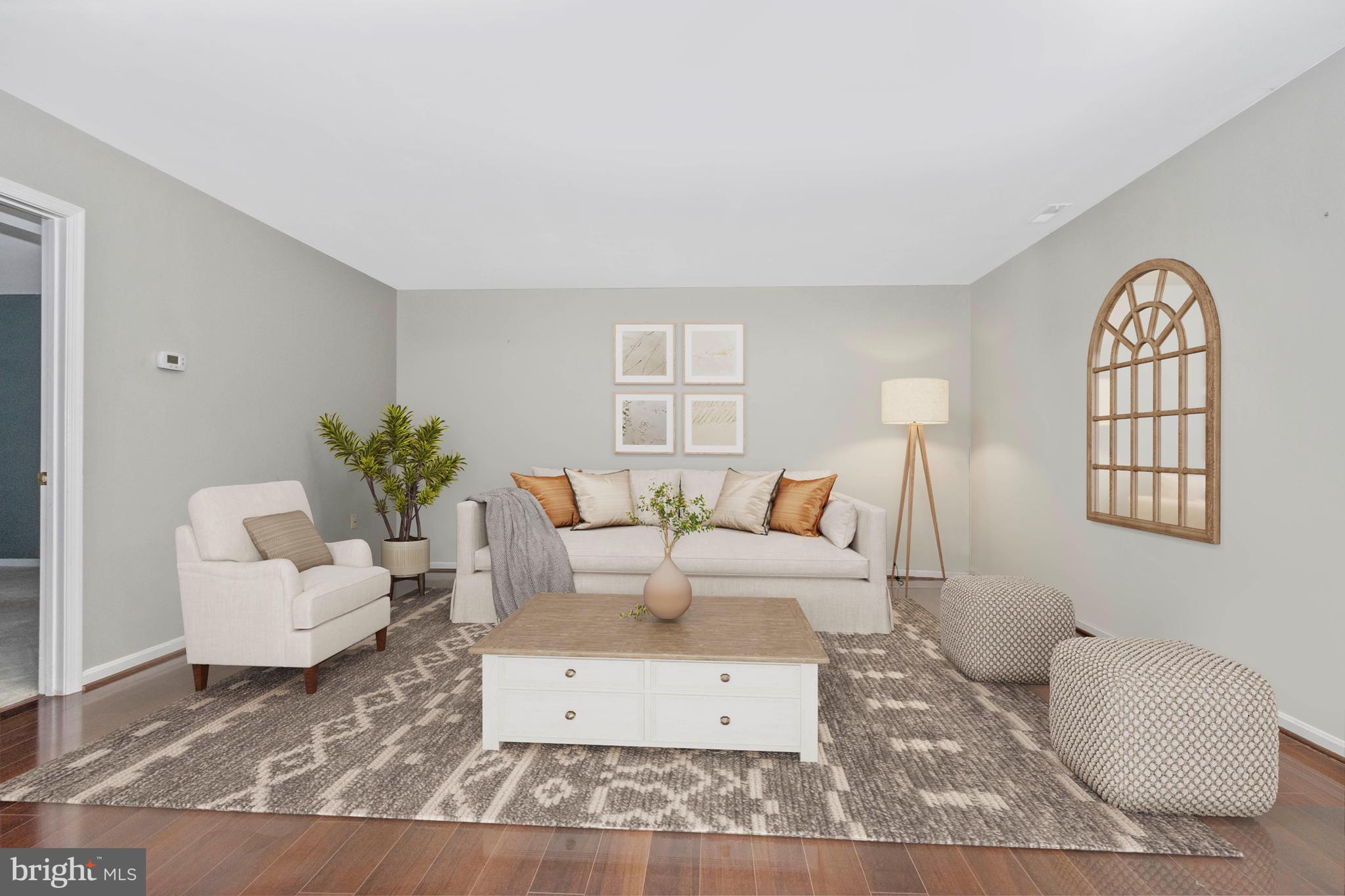 11920 Liberty Road, Unit 108A Frederick, MD 21701 - Photo 13 of 32 Living Room Virtually Staged