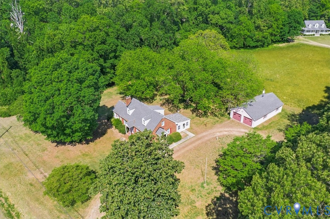 8100 Sandy Ridge Road Hopewell, VA 23860 - Photo 29 of 36 Expansive property featuring a brick residence wit