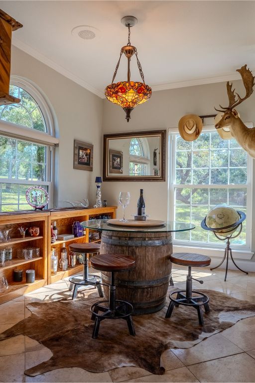 1950 Estrellita Ranch Road Canyon Lake, TX 78133 - Photo 15 of 34 a living room with furniture a window and a flat screen tv