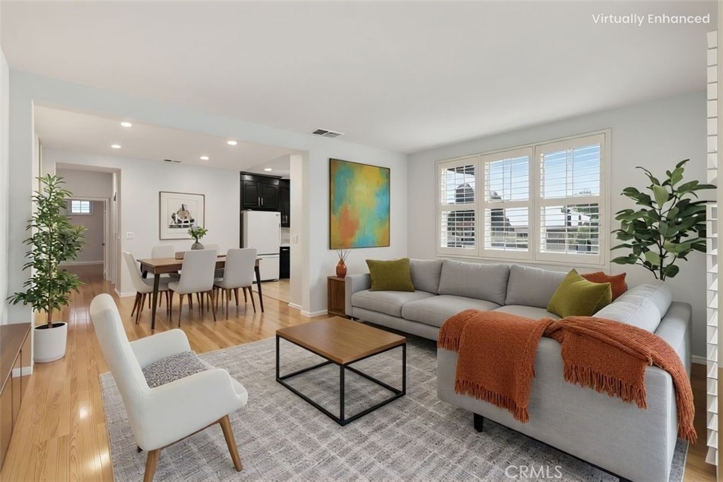 755 Francesca Drive, Unit 201 Walnut, CA 91789 - Photo 4 of 28 a living room with furniture and a potted plant
