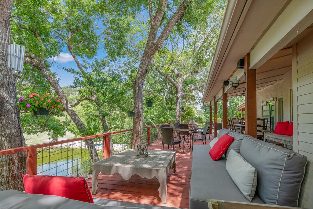 290 Cardinal Hill Road Ingram, TX 78025 - Photo 25 of 57 a view of outdoor space yard deck and patio