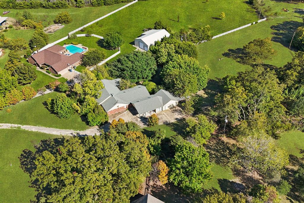 6 North Star Road Lucas, TX 75002 - Photo 2 of 11 an aerial view of a house with a yard