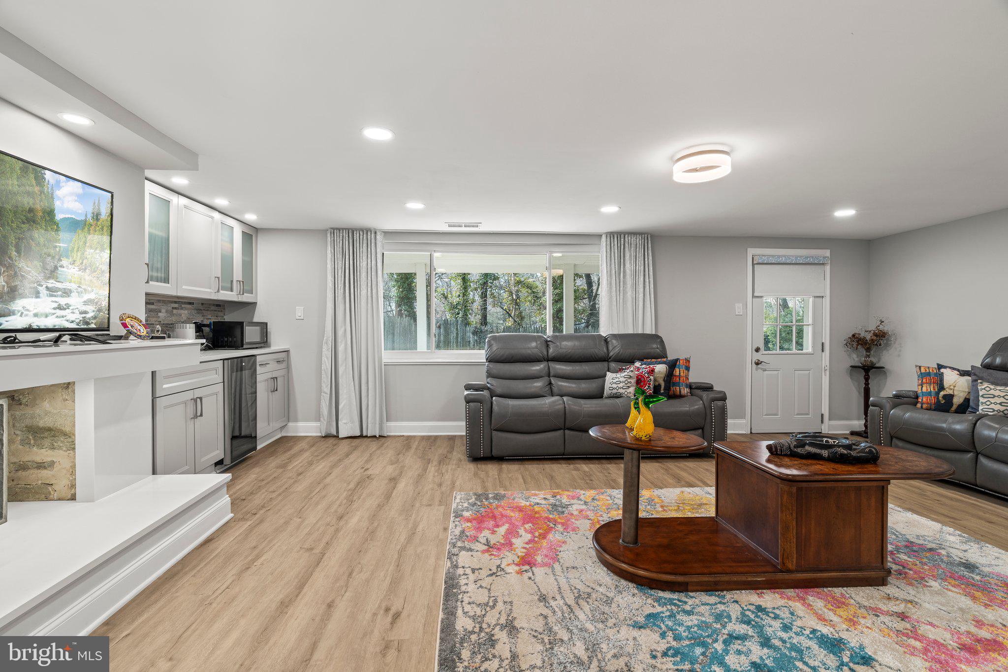 1088 Sparrow Road Jenkintown, PA 19046 - Photo 28 of 47 Lower level living-space with exterior door