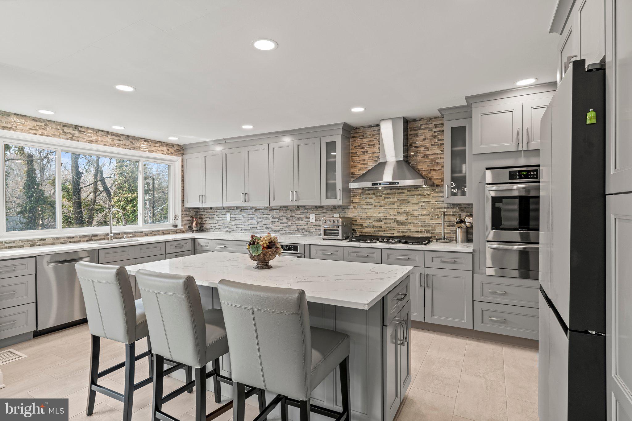 1088 Sparrow Road Jenkintown, PA 19046 - Photo 6 of 47 Fully updated kitchen with kitchen island