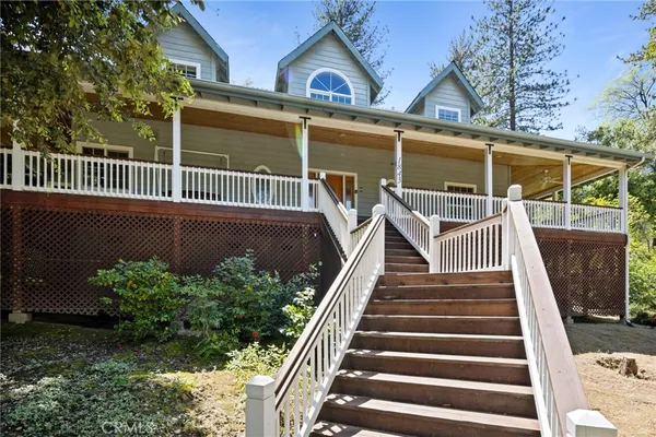 a view of a entryway door front of house