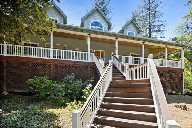 a view of a entryway door front of house