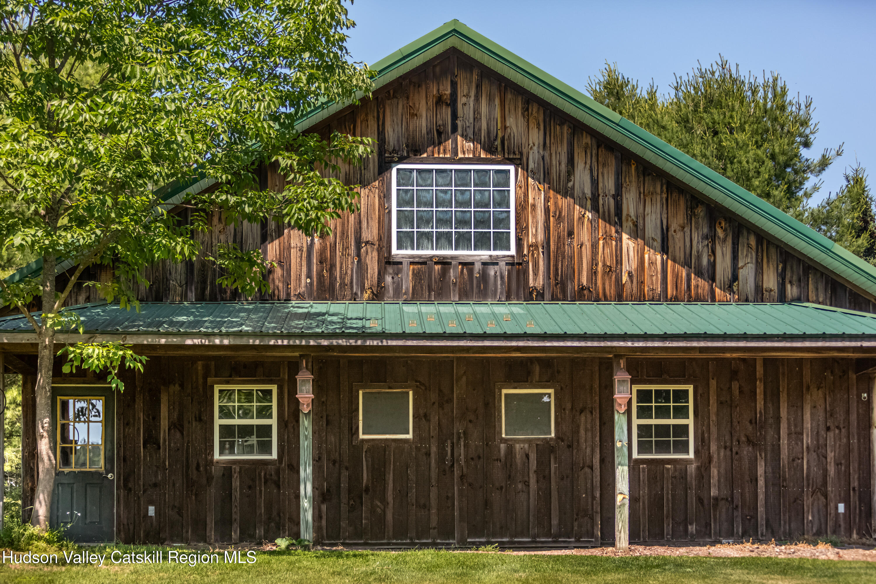 688 Bruce Porn Road Gilboa, NY 12167 - Photo 37 of 104 a front view of a house with a yard