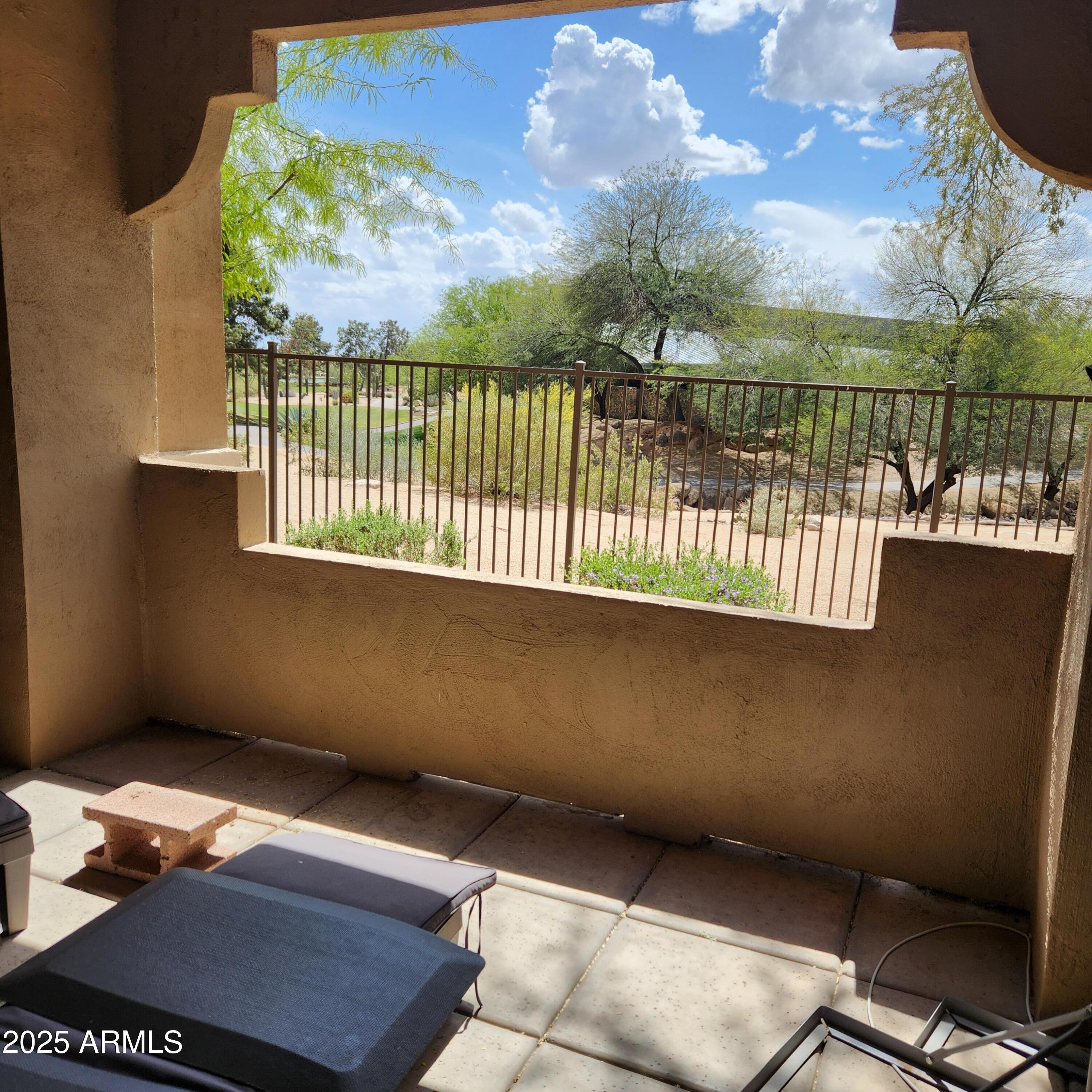 8245 East Bell Road, Unit 128 Scottsdale, AZ 85260 - Photo 3 of 26 PATIO VIEW