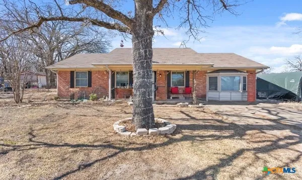 a front view of house with yard