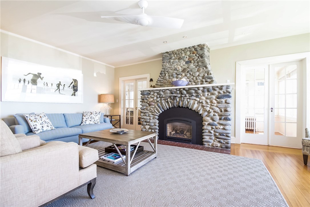 28 Esplanade Middletown, RI 02842 - Photo 5 of 39 1st Floor Living Room with fireplace