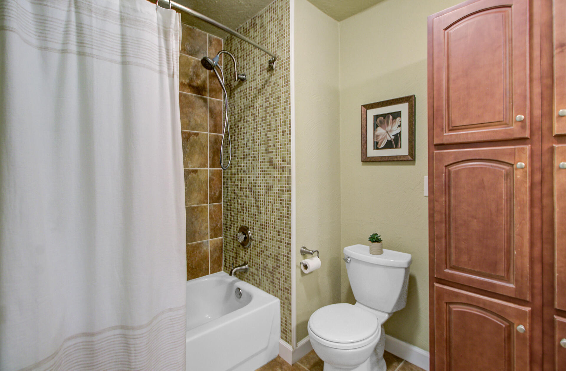 1224 Decoy Court Mount Pleasant, SC 29464 - Photo 43 of 61 Tiled Tub/Shower in Secondary Bath