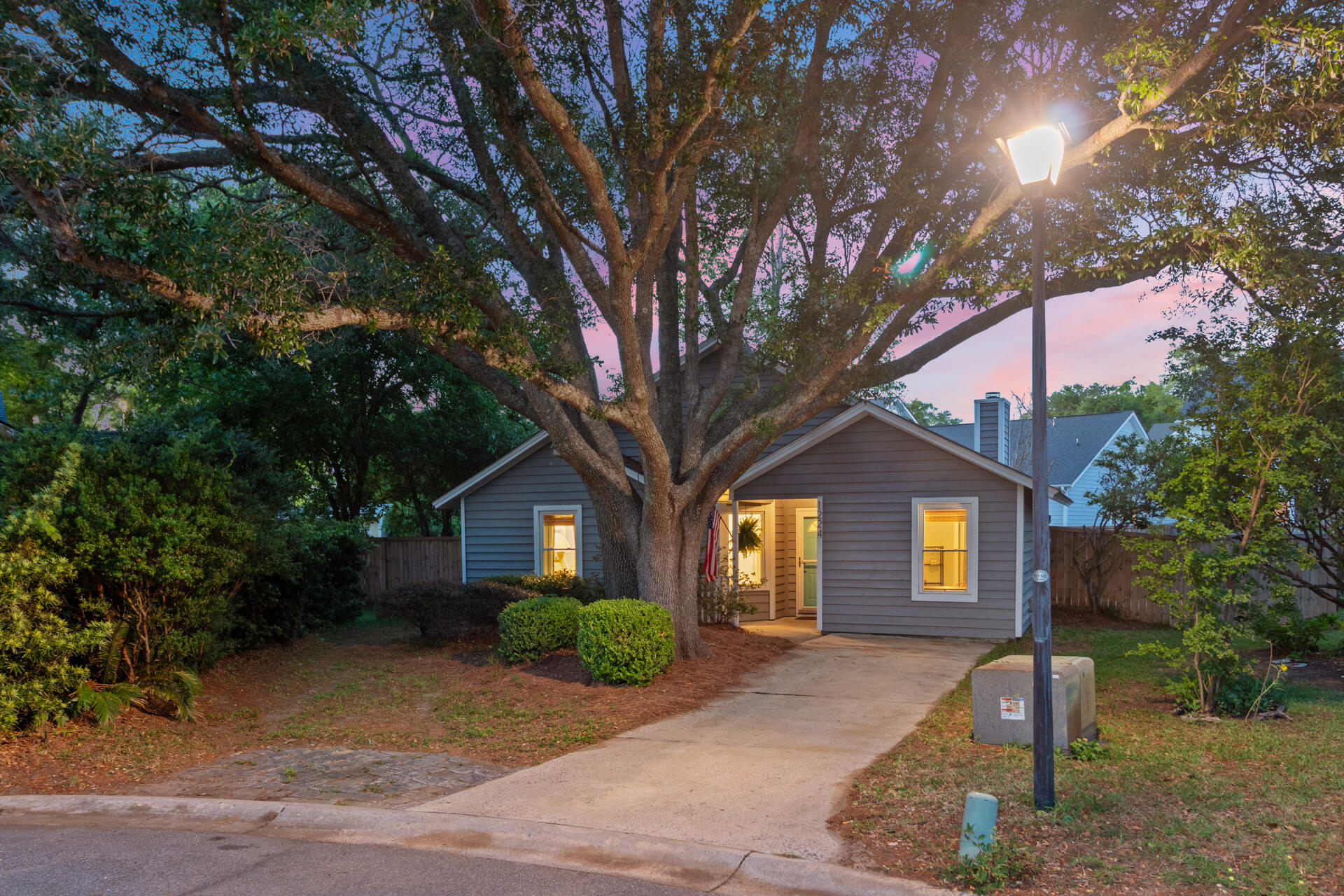 1224 Decoy Court Mount Pleasant, SC 29464 - Photo 51 of 61 Front at Sunset