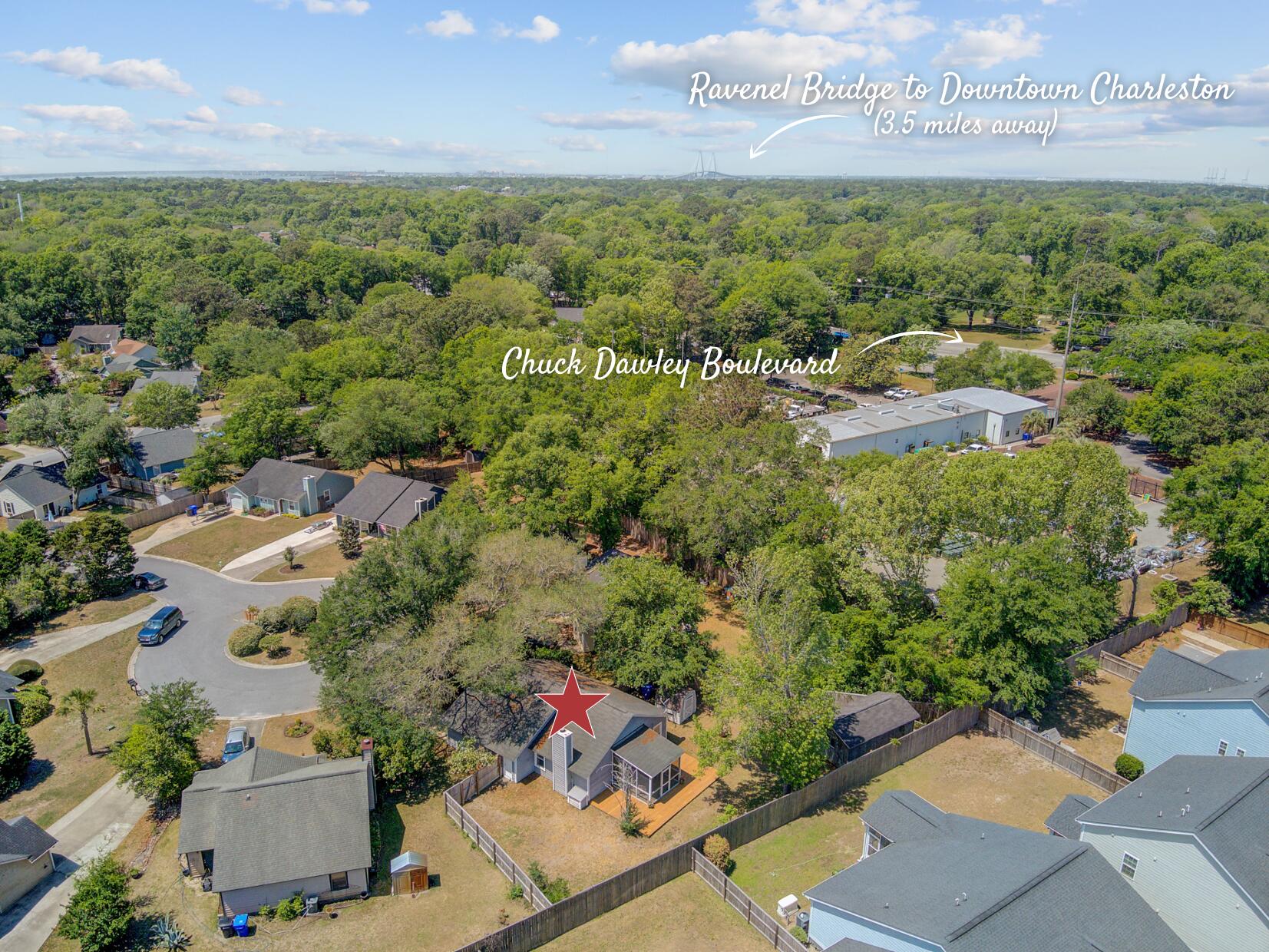 1224 Decoy Court Mount Pleasant, SC 29464 - Photo 55 of 61 Overhead View