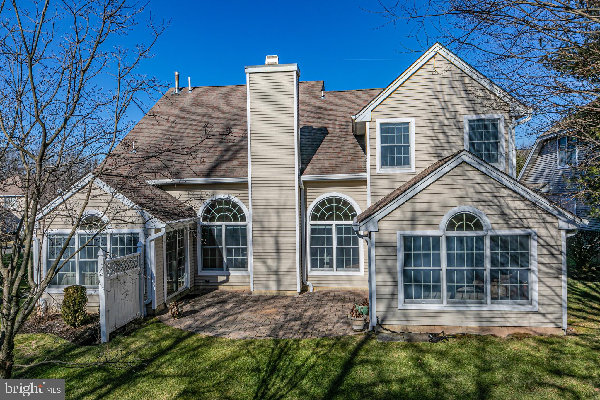 1 Bethpage Drive Skillman, NJ 08558 - Photo 32 of 32 Rear Exterior with Patio