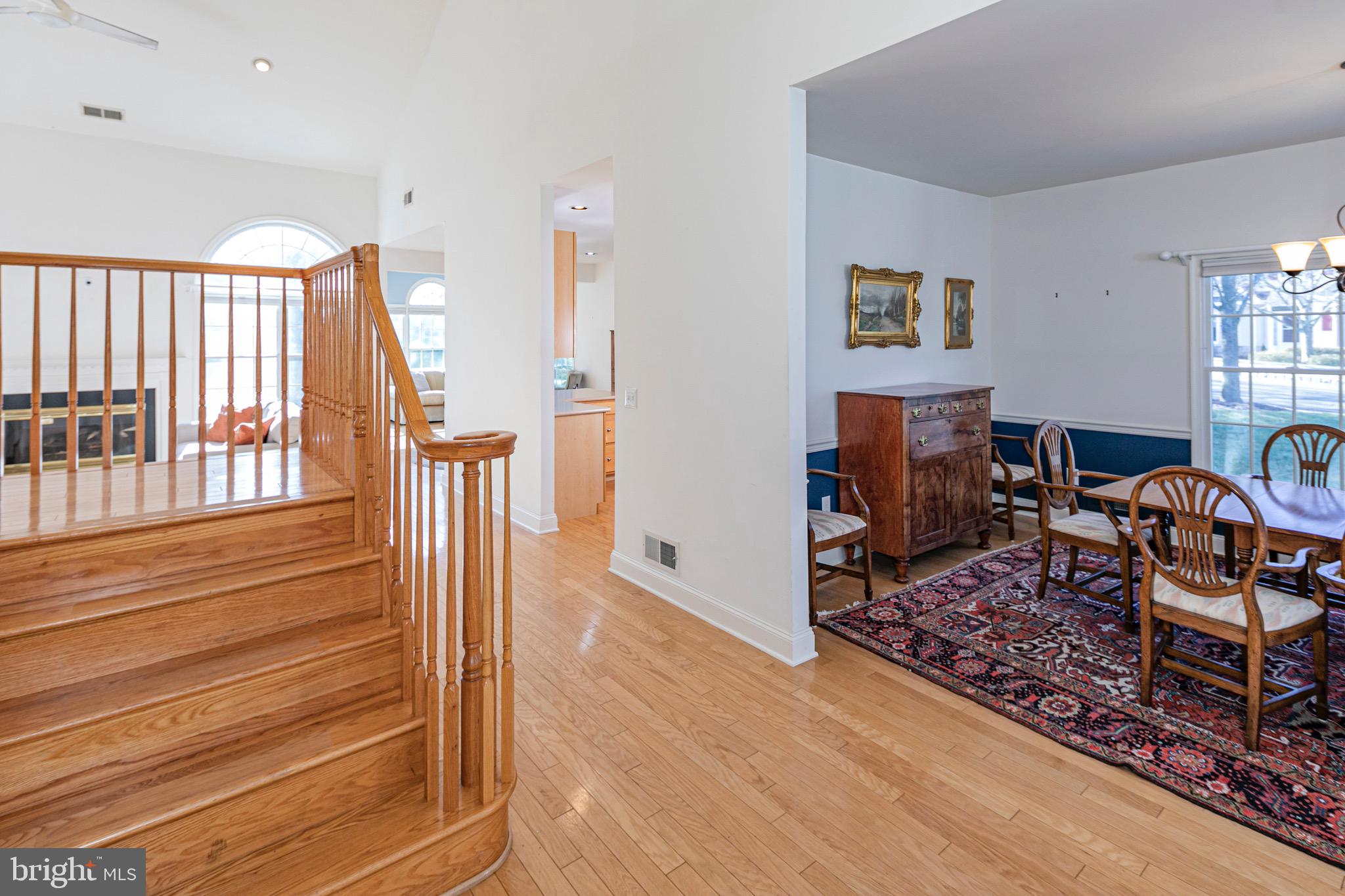 1 Bethpage Drive Skillman, NJ 08558 - Photo 5 of 32 Staircase up to 2nd Floor