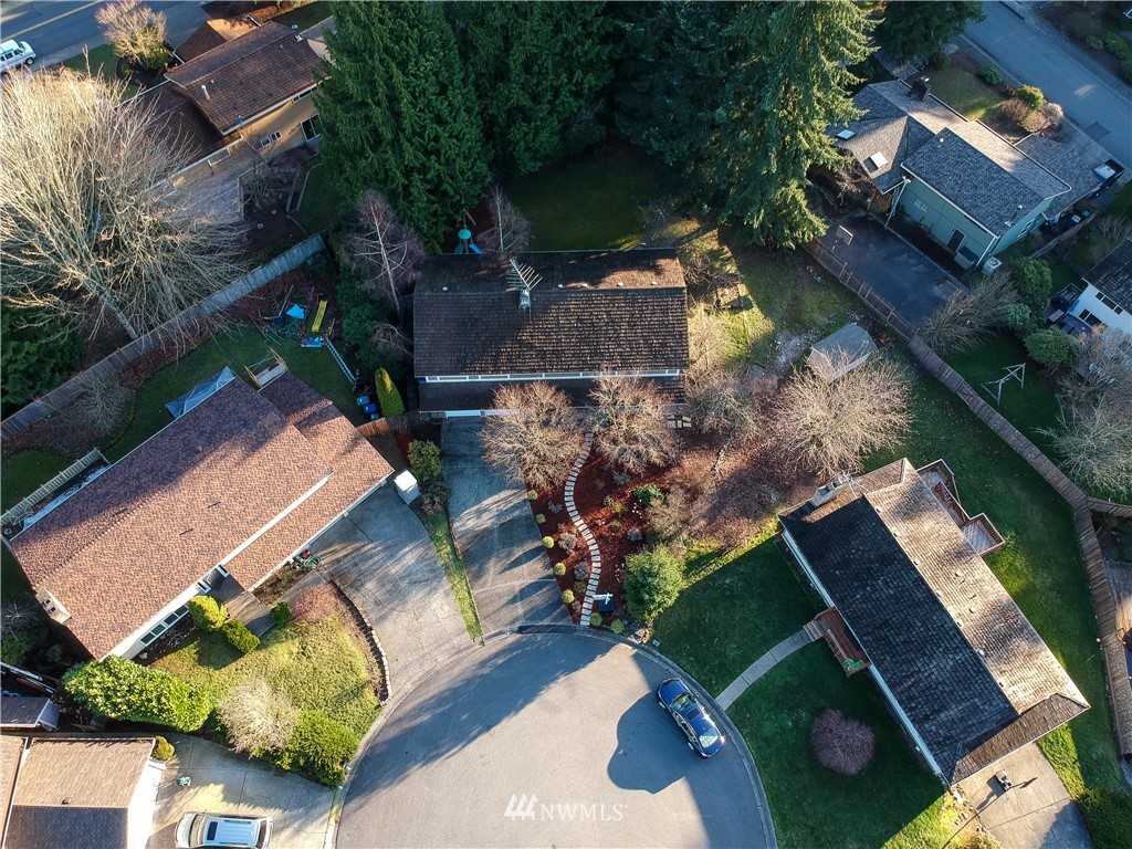 15543 Southeast 169th Street Renton, WA 98058 - Photo 32 of 35 an aerial view of house with a yard