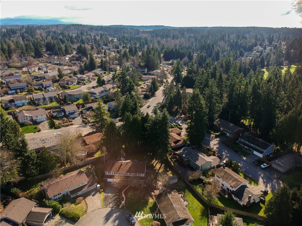 15543 Southeast 169th Street Renton, WA 98058 - Photo 34 of 35 an aerial view of a house with a yard
