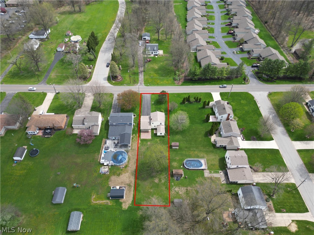 6666 Clingan Road Youngstown, OH 44514 - Photo 6 of 41 View of the aerial lot lines