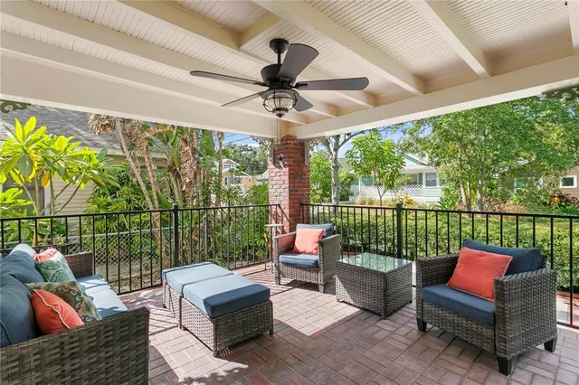 a bathroom with a tub sink and a mirror