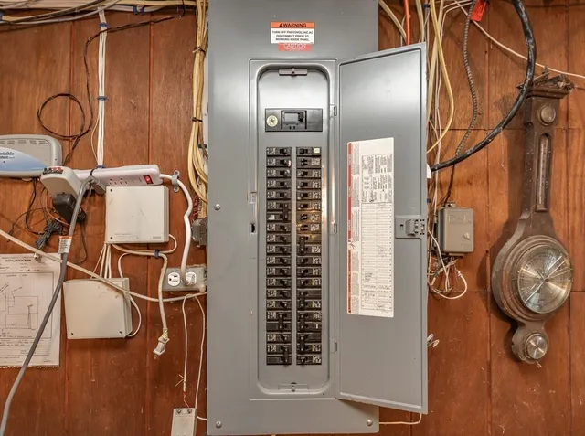 a view of water heater room