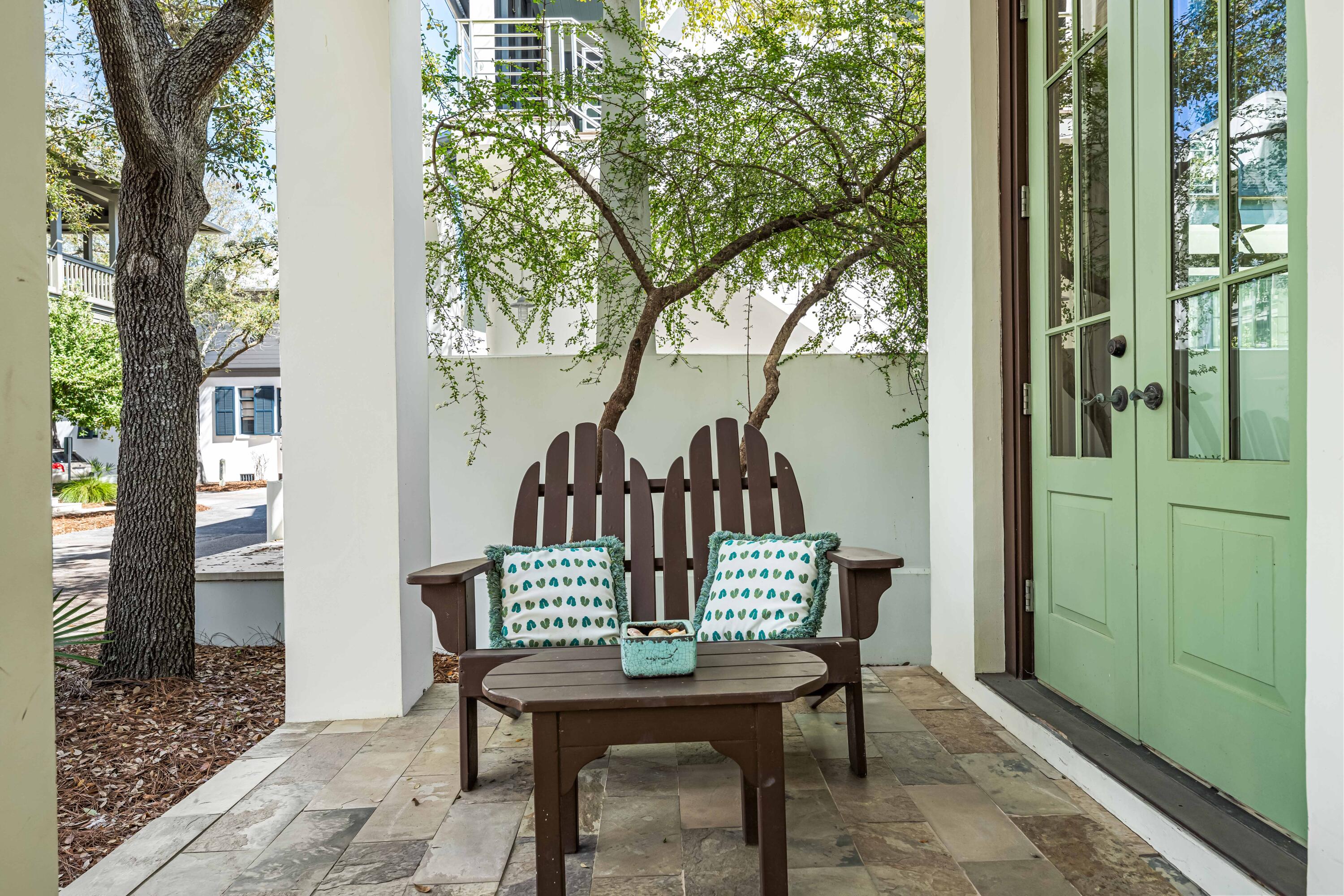 90 Atticus Road Rosemary Beach, FL 32461 - Photo 34 of 51 a view of a balcony with furniture
