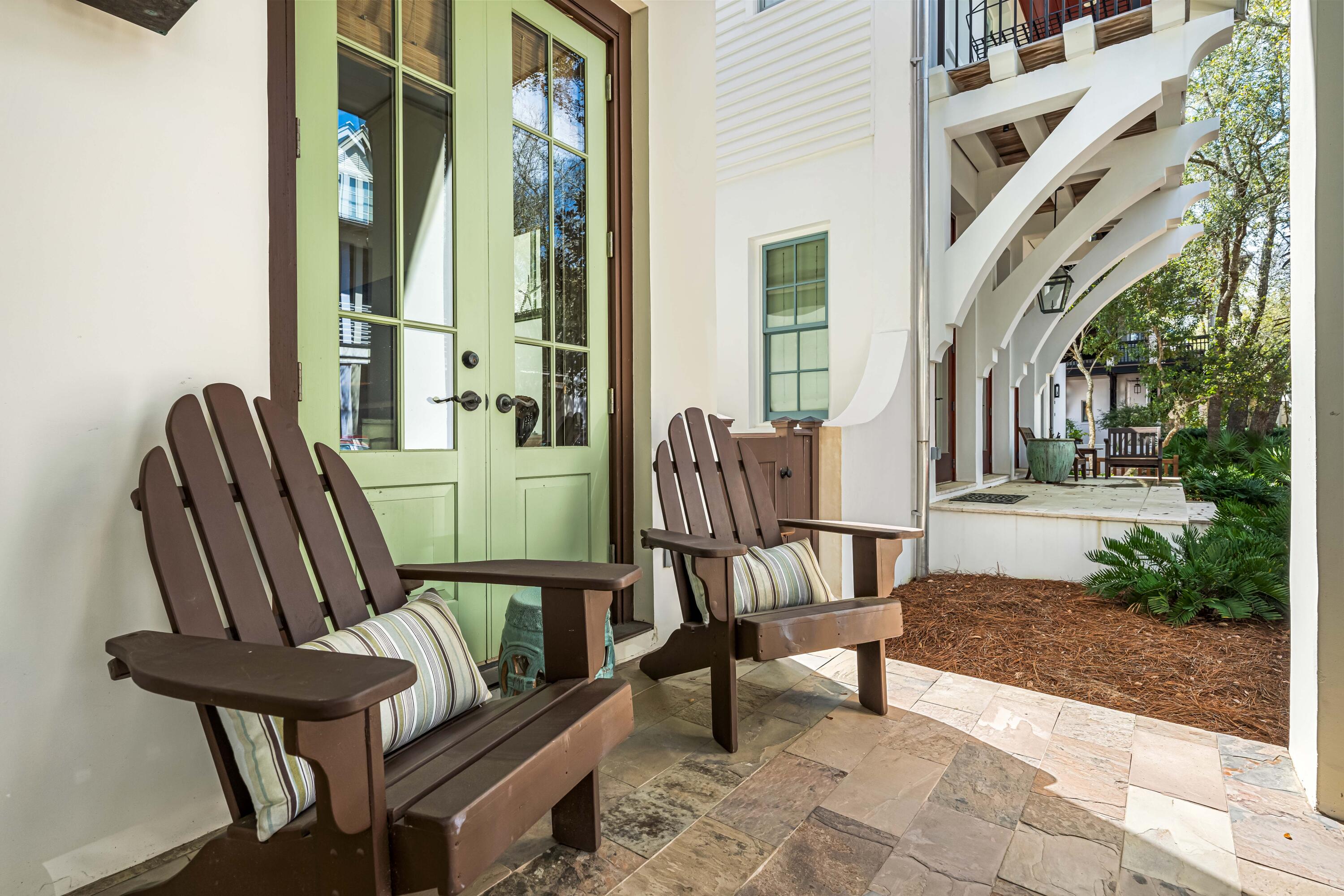 90 Atticus Road Rosemary Beach, FL 32461 - Photo 35 of 51 a view of balcony with furniture
