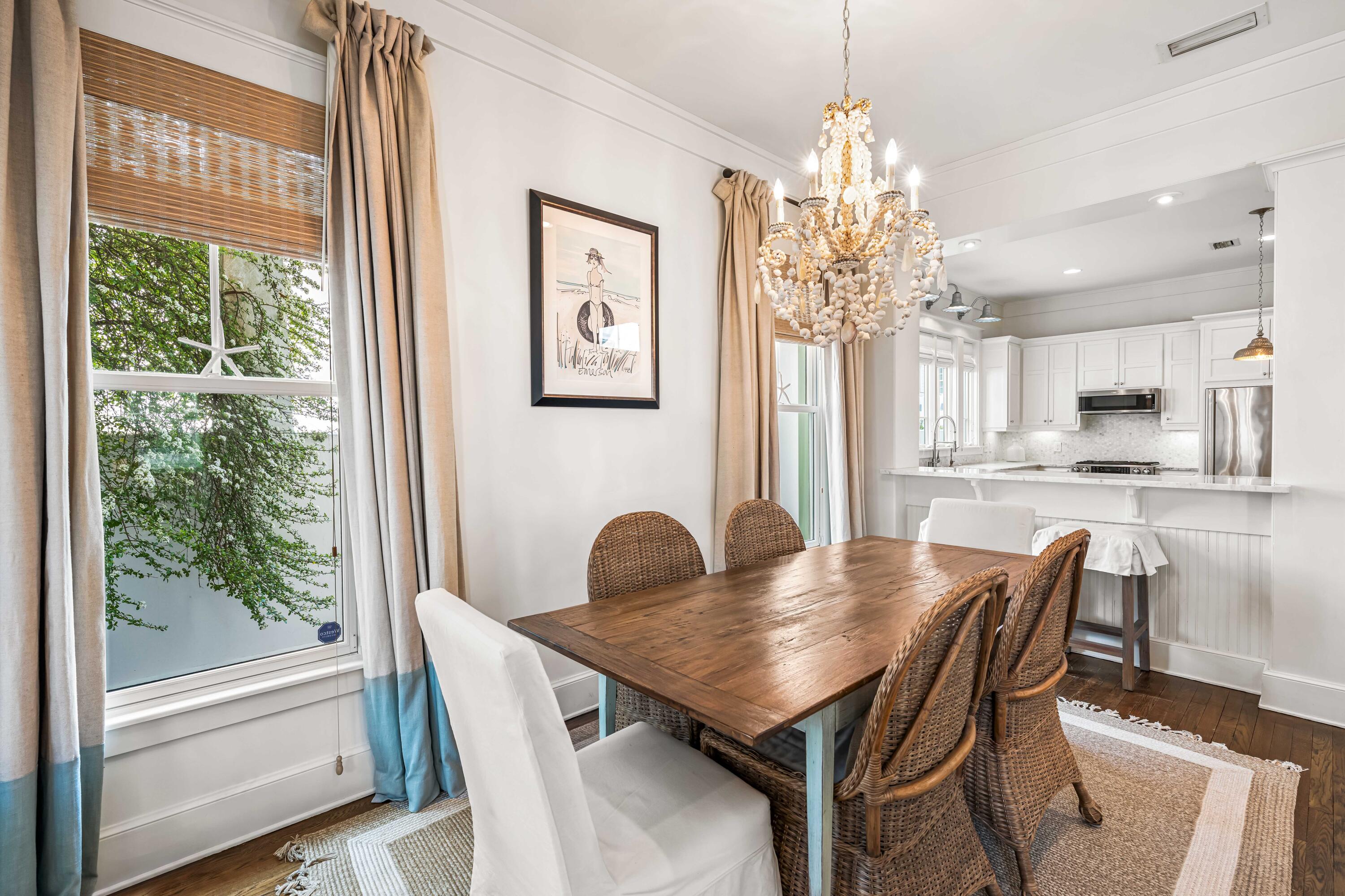 90 Atticus Road Rosemary Beach, FL 32461 - Photo 7 of 51 a dining room with furniture and window