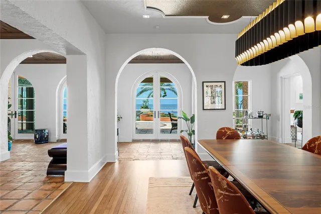 a kitchen with stainless steel appliances granite countertop a stove and a microwave