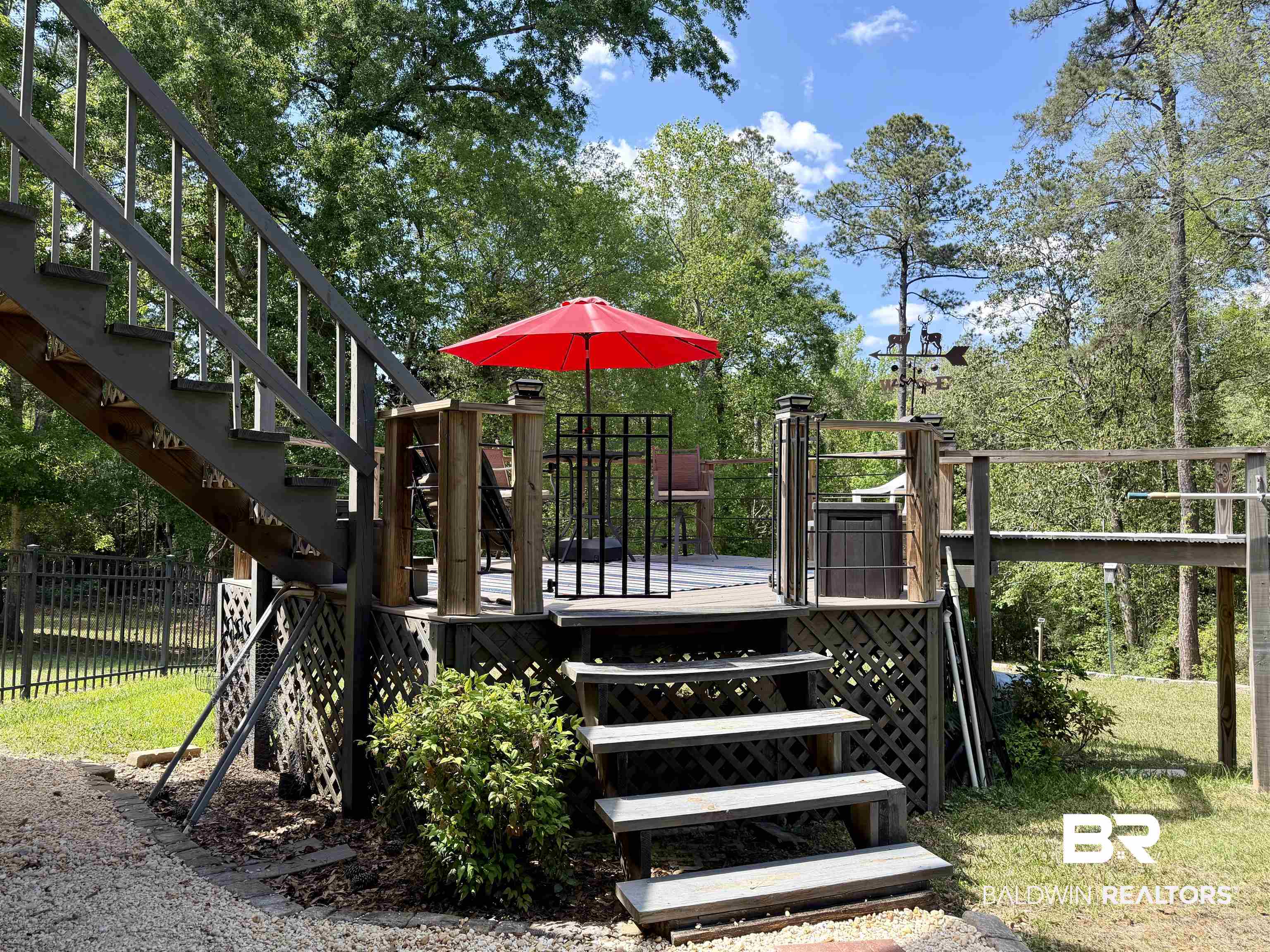 2944 Appleton Road Brewton, AL 36426 - Photo 49 of 65 Deck featuring stairs