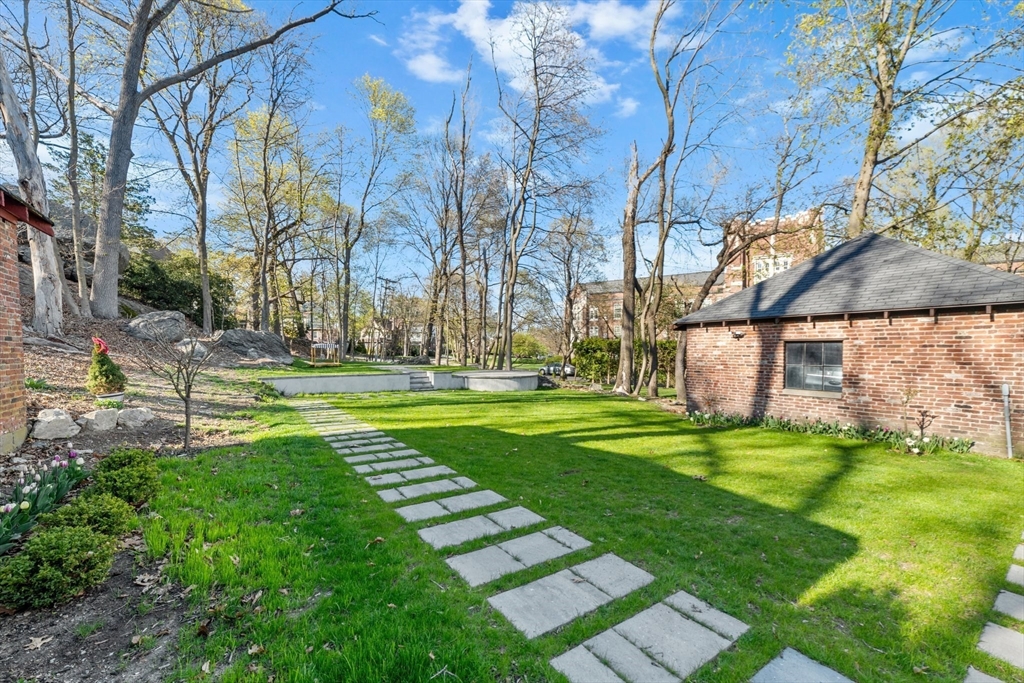 45 Rowena Road Newton, MA 02459 - Photo 17 of 42 a view of a park with large trees