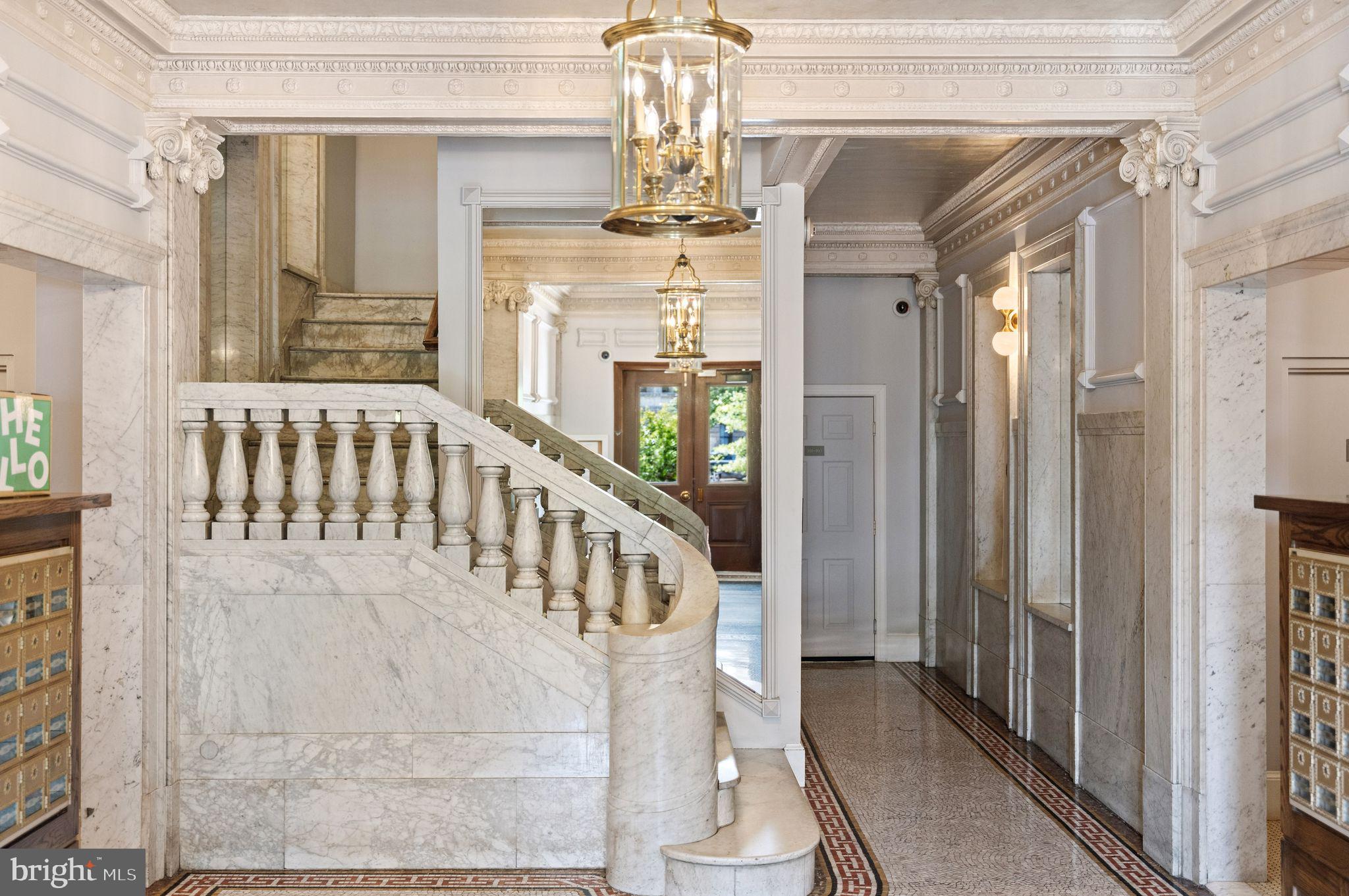 2000 16th Street Northwest, Unit 302 Washington, DC 20009 - Photo 3 of 36 Marble foyer welcomes you home