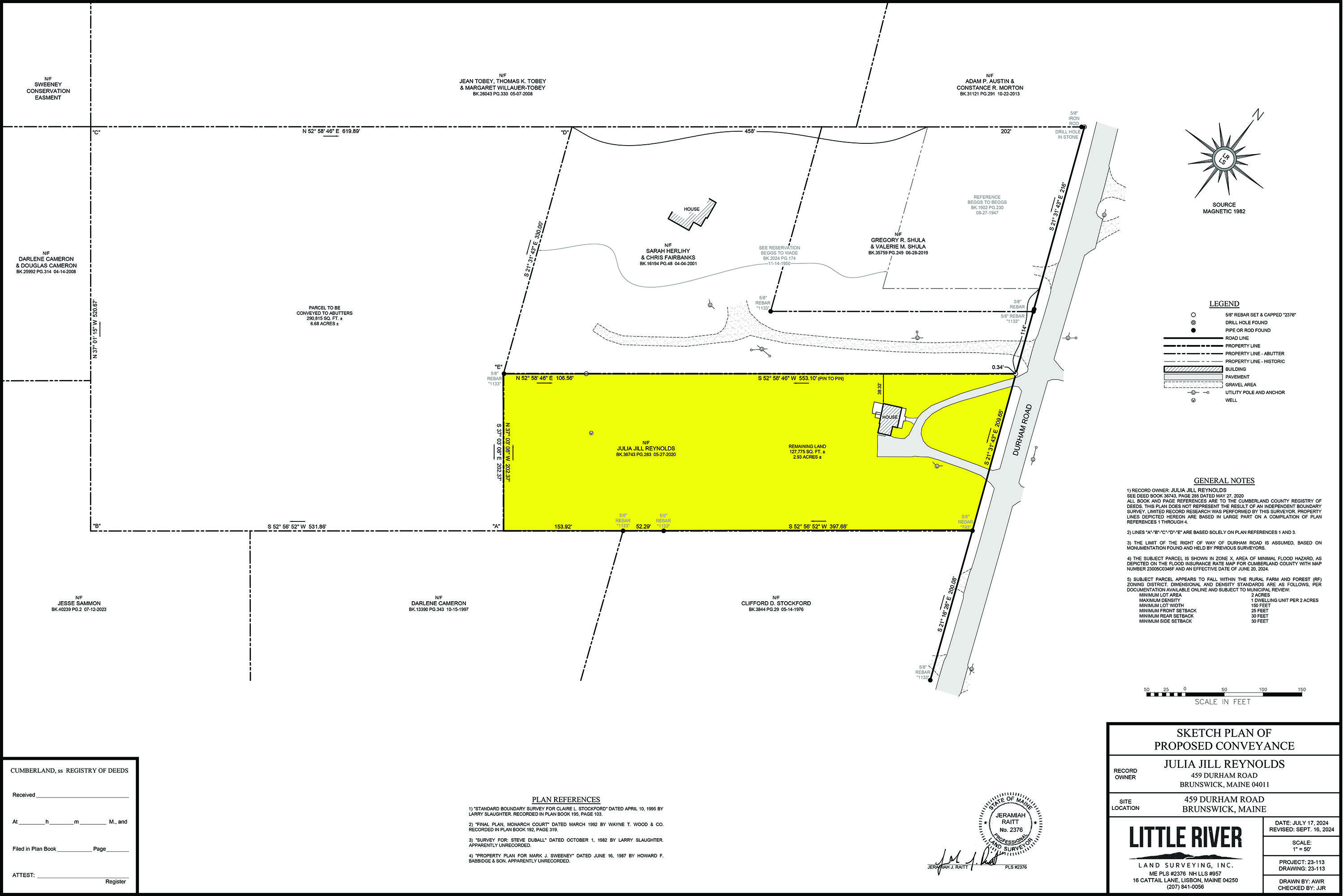 459 Durham Road Brunswick, ME 04011 - Photo 82 of 87 Survey full