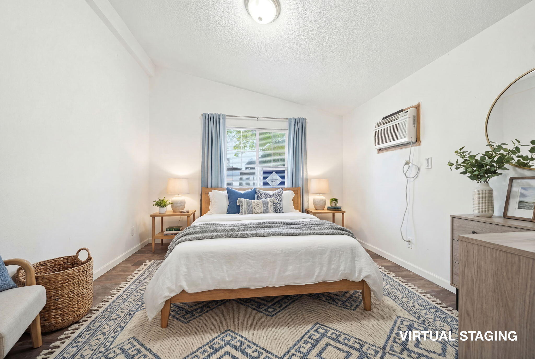 11705 Parey Avenue, Unit 7 Red Bluff, CA 96080 - Photo 21 of 34 a bedroom with a bed couch and window