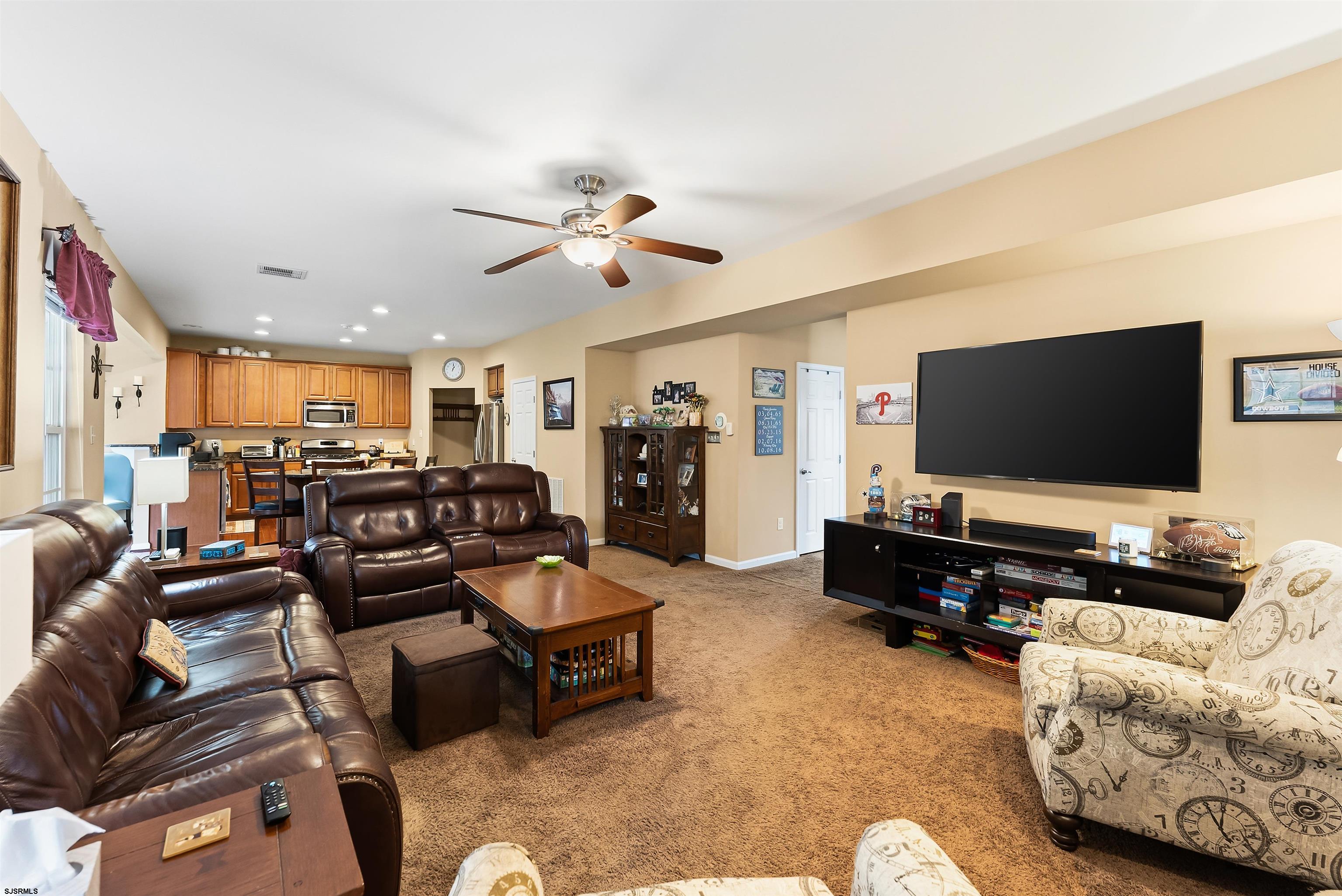 32 Renaissance Drive Mays Landing, NJ 08330 - Photo 18 of 50 a living room with furniture and a flat screen tv