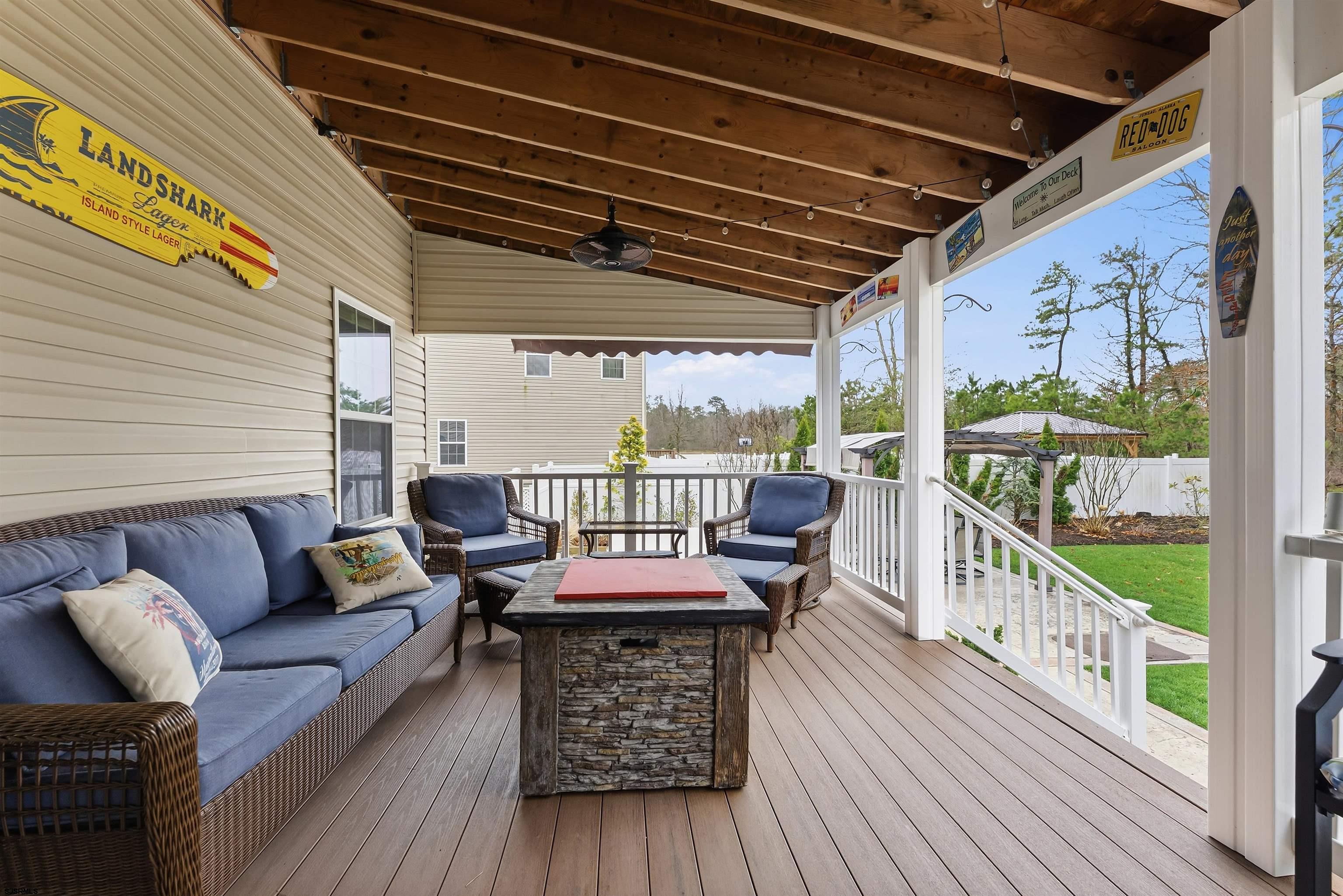 32 Renaissance Drive Mays Landing, NJ 08330 - Photo 39 of 50 a balcony with furniture and wooden floor