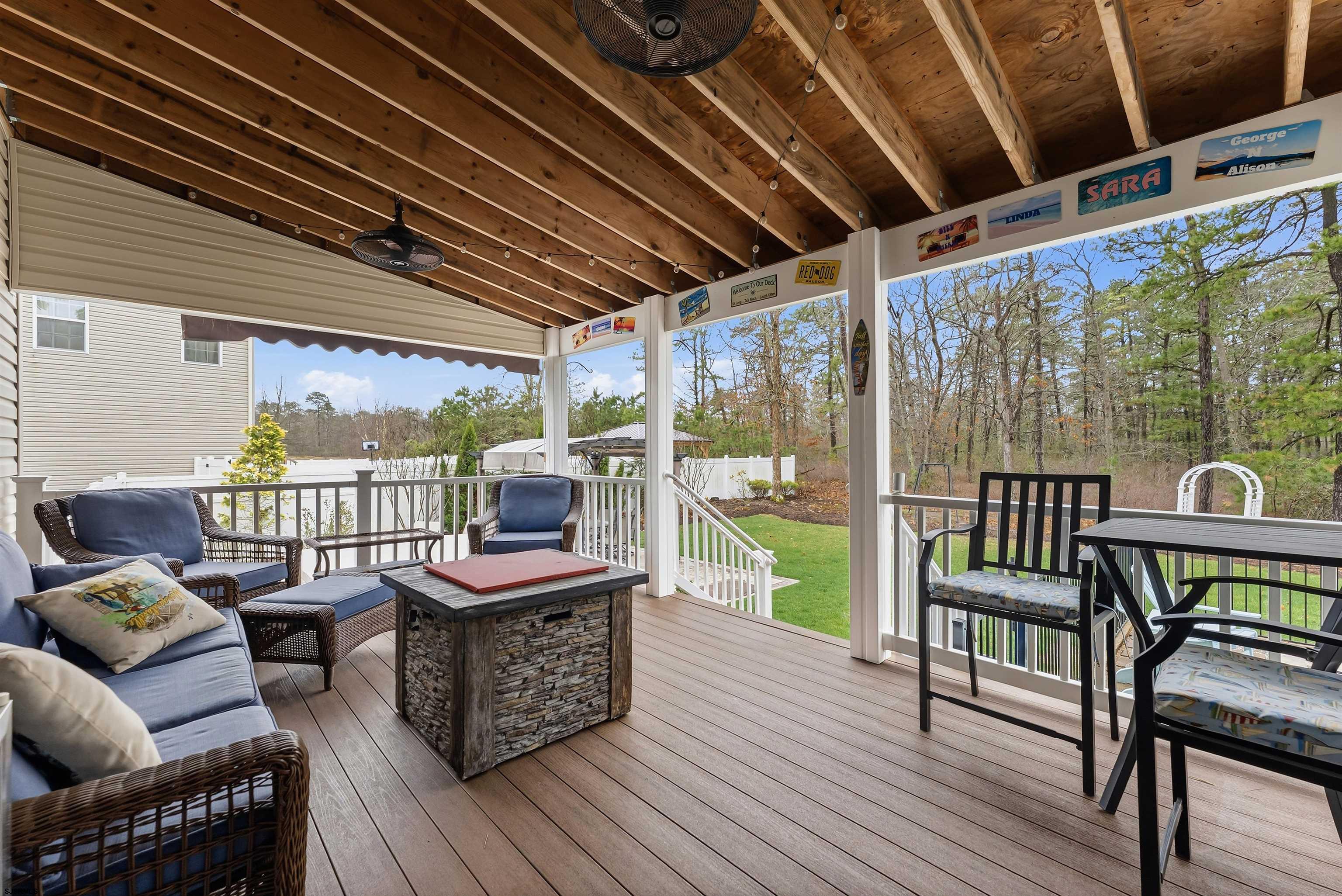 32 Renaissance Drive Mays Landing, NJ 08330 - Photo 40 of 50 a view of a chairs and table on the deck