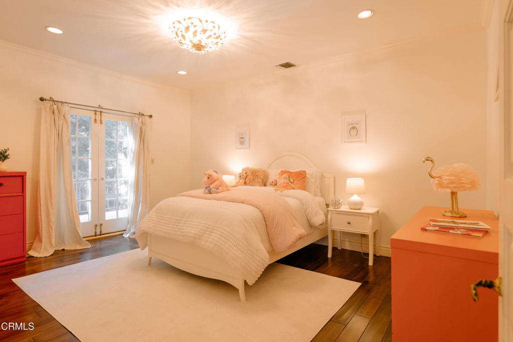 1363 Virginia Road San Marino, CA 91108 - Photo 24 of 29 a bedroom with a bed and a night stand
