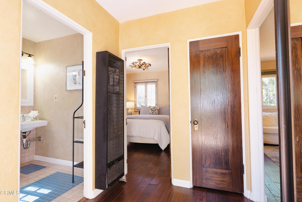 1363 Virginia Road San Marino, CA 91108 - Photo 28 of 29 a view of bedroom with bathroom and wooden floor
