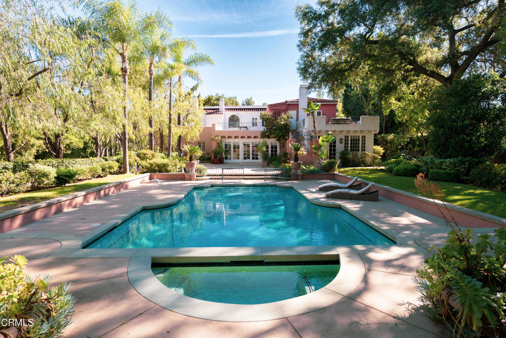 1363 Virginia Road San Marino, CA 91108 - Photo 9 of 29 a view of a swimming pool with a patio