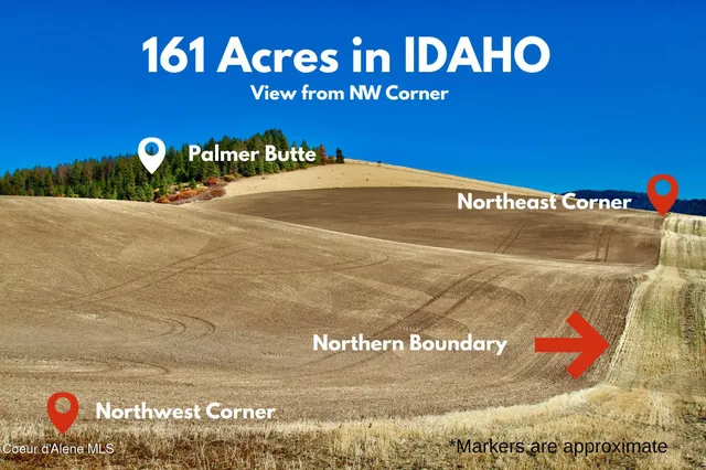 $835,000 | 1165 Evergreen (farmington Idaho) Road, Desmet, ID 83824